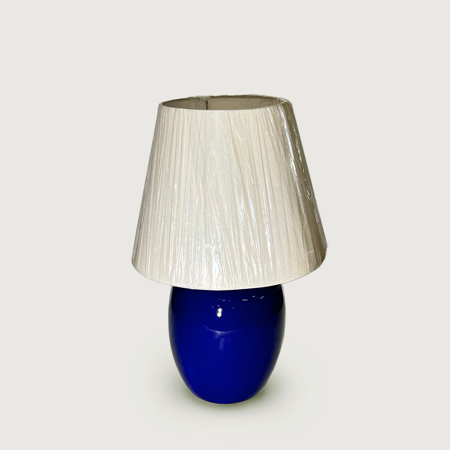 Abajur Salvador Pequeno Azul Bic