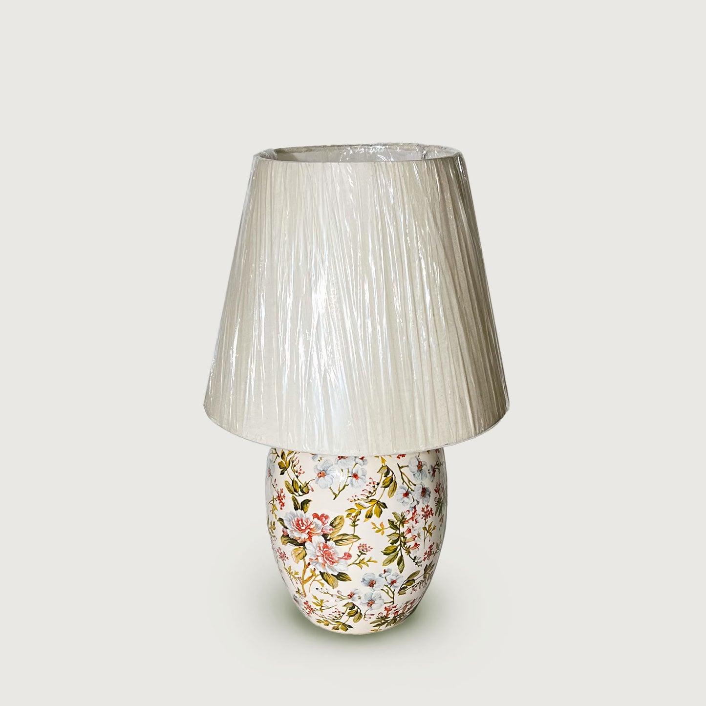 Abajur Salvador Pequeno Gardênia