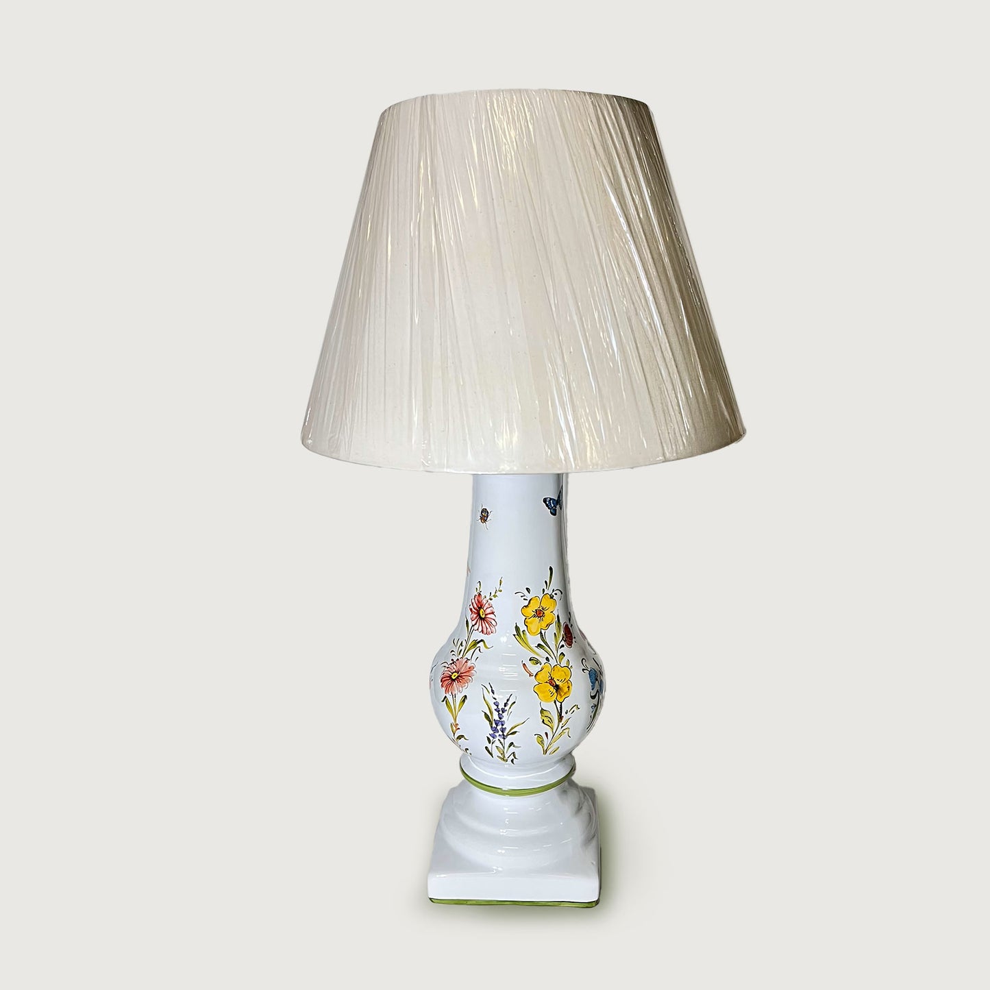 Abajur Balaustre Novo Flores do Campo