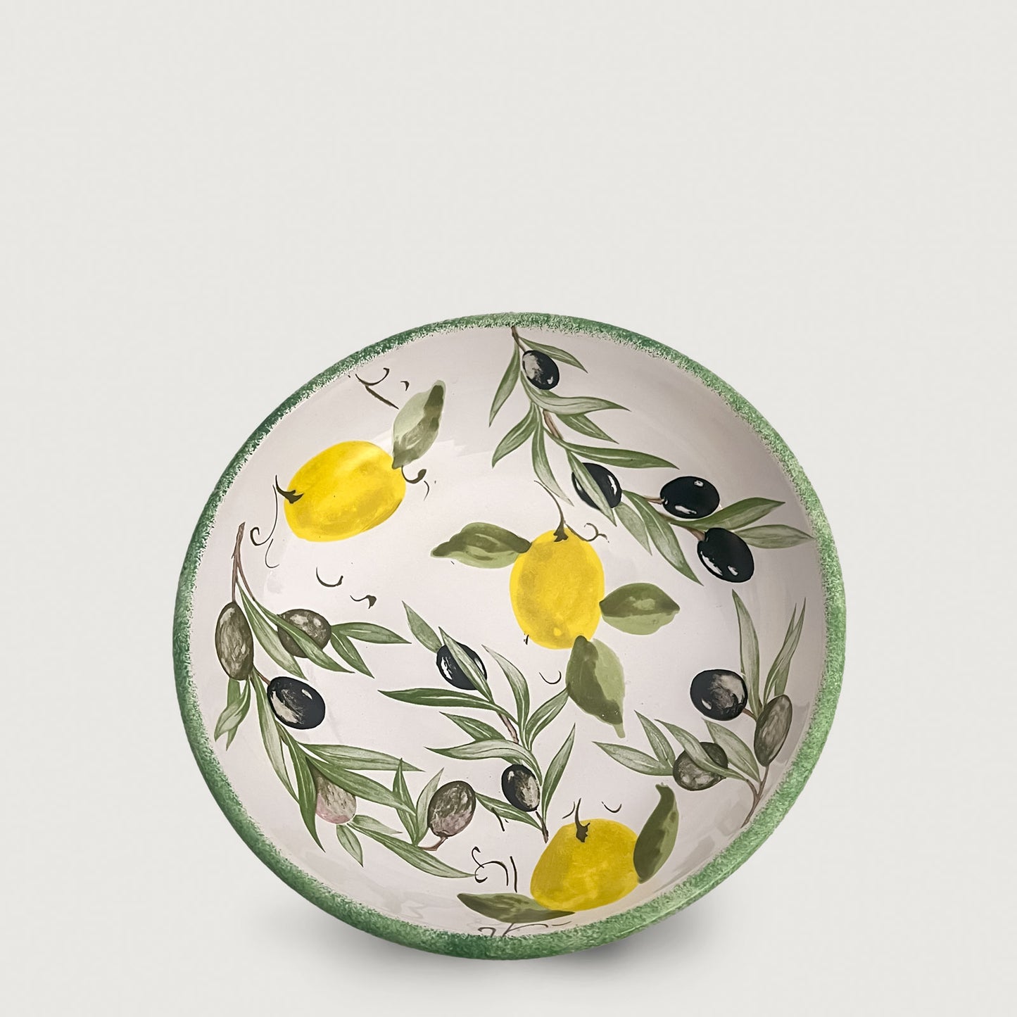 Tigela De Massa Redonda Pequena Salada Mediterrânea