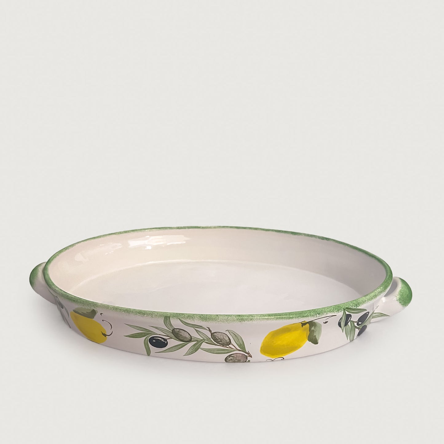 Travessa Com Alça Grande Salada Mediterânea