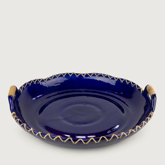 Travessa Redonda com Alça e Junco