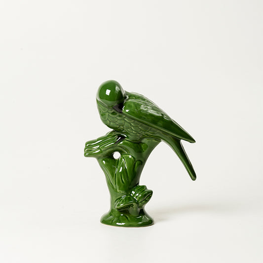 Pássaro Grande Esmalte Verde