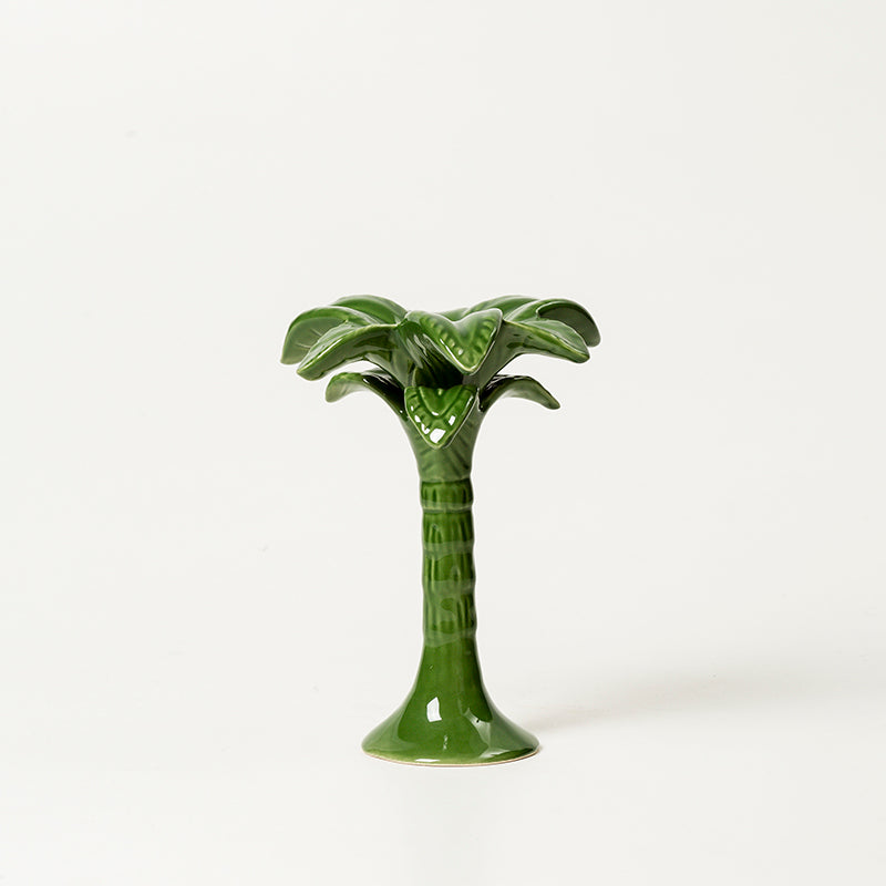 Castiçal Esmalte Verde