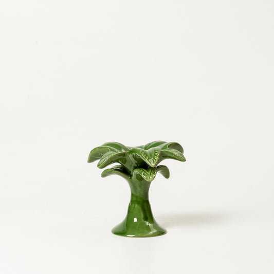 Castiçal Esmalte Verde