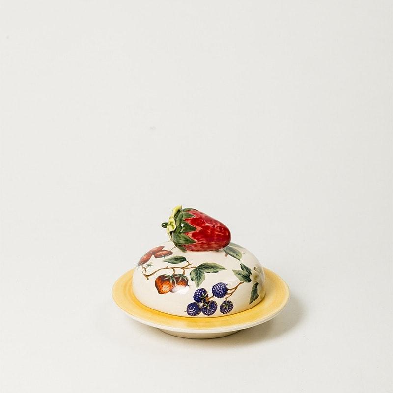 Manteigueira Morango Fresh Garden