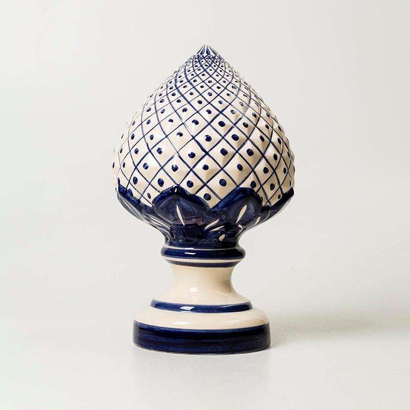 Pinha Outono Grande Com Pintura Tradicional Portuguesa