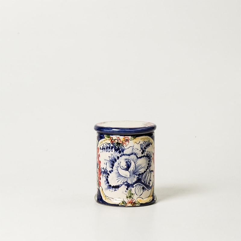 Pote Banheiro Médio Com Tampa Madalena