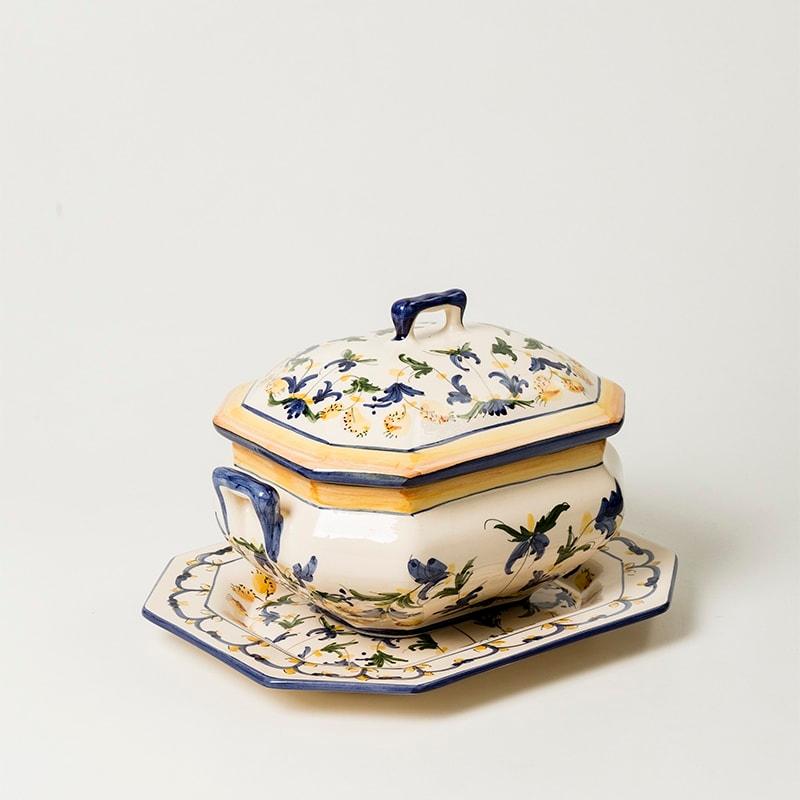 Terrina Coimbra Grande Com Travessa Toscano