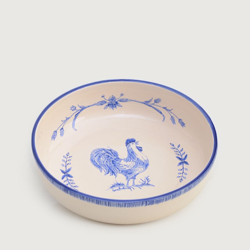 Tigela Redonda Média Galinha Azul