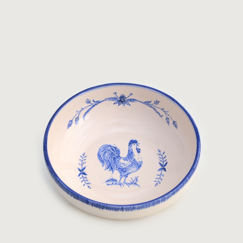 Tigela Redonda Pequena Galinha Azul