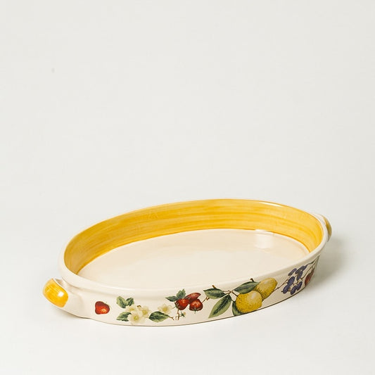 Travessa Com Alça Grande Fresh Garden