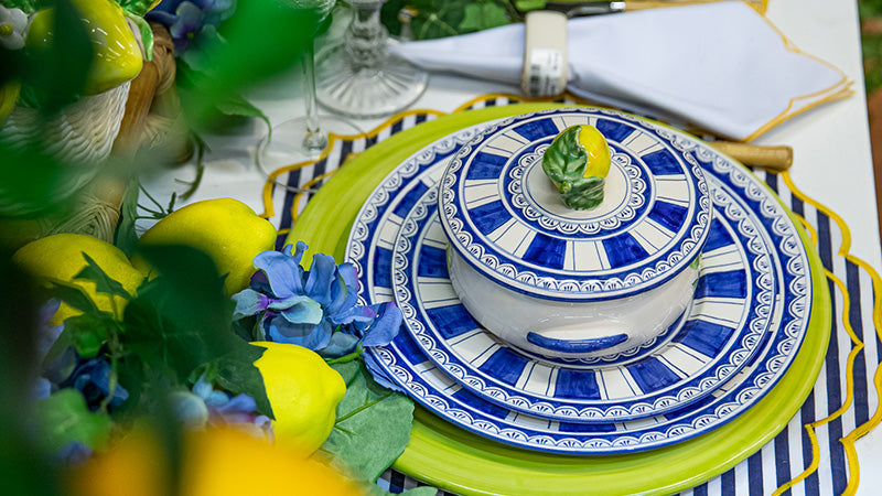 Limão Gráfico Azul