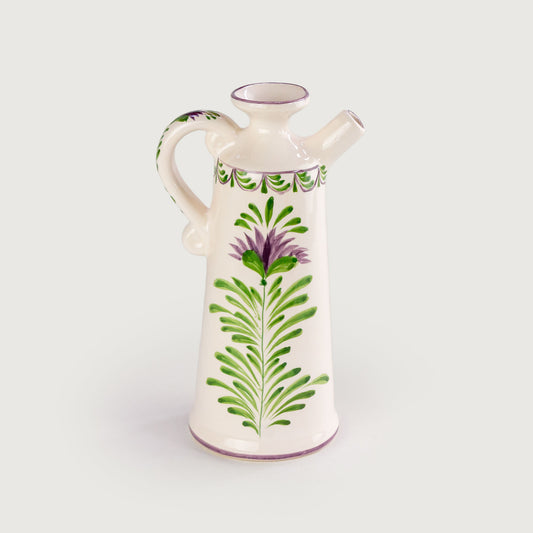 Galheta Grande Para Azeite Flor de Alcachofra