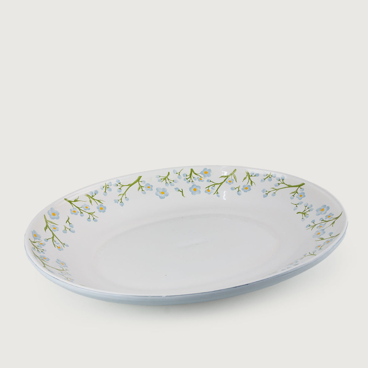 Apoio Oval Ornamental Médio Paris