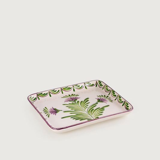 Suporte Raso Grande Flor de Alcachofra