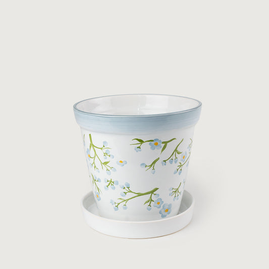 Vaso Médio Com Prato Paris