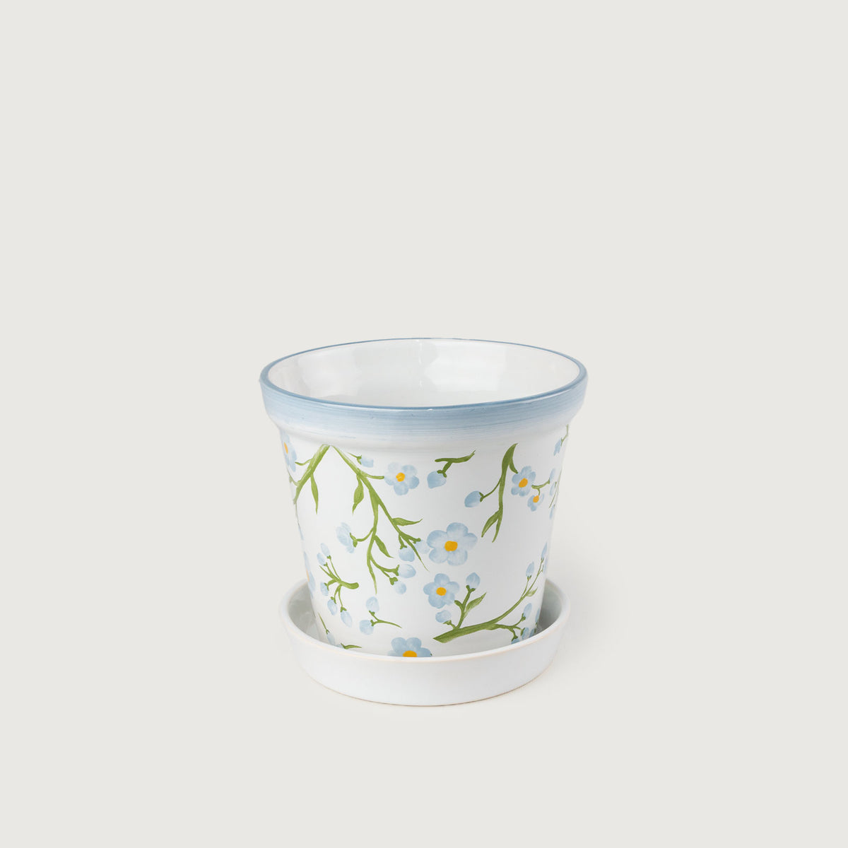 Vaso Pequeno Com Prato Paris