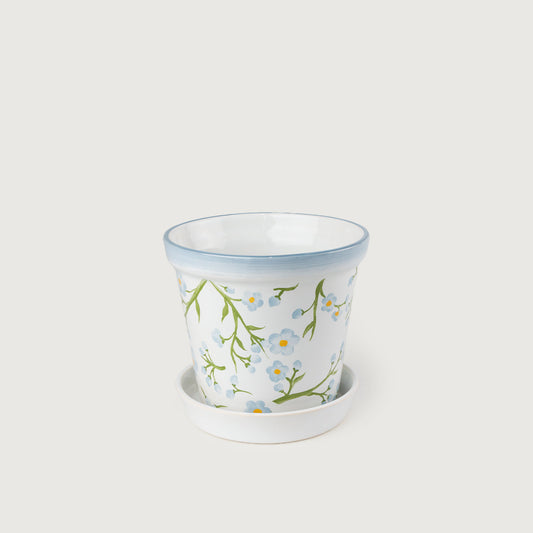 Vaso Pequeno Com Prato Paris