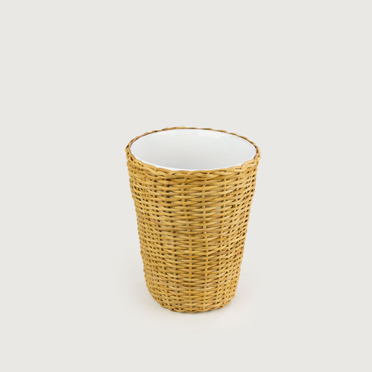 Vaso Ana Luiza Revestido com Junco