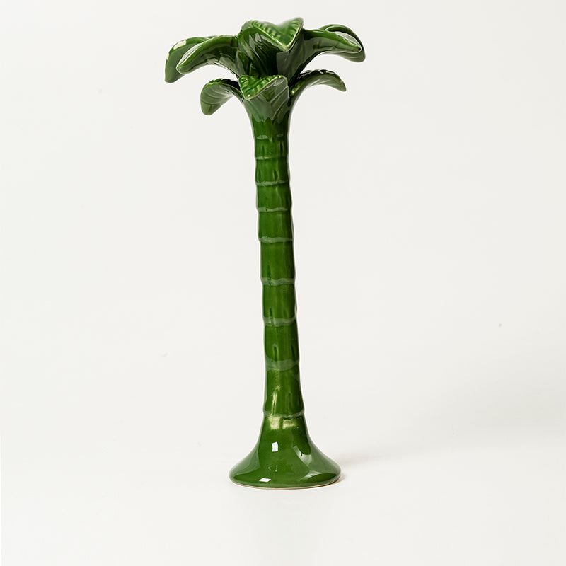 Castiçal Esmalte Verde
