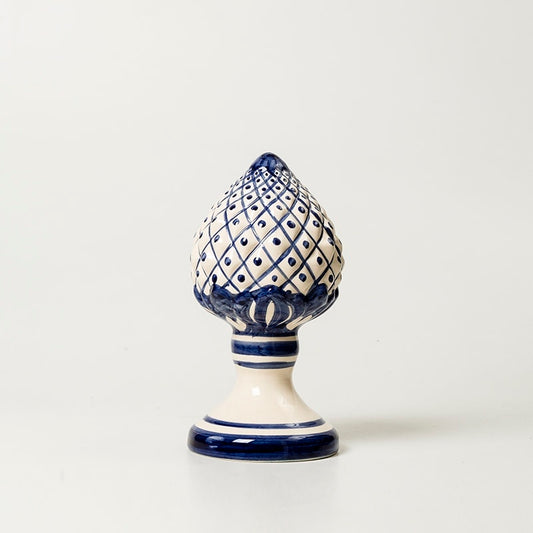 Pinha Outono Média Com Pintura Tradicional Portuguesa