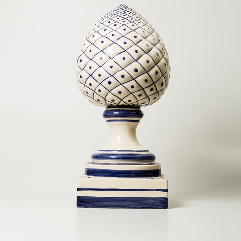 Pinha Porto Gigante Com Pintura Tradicional Portuguesa