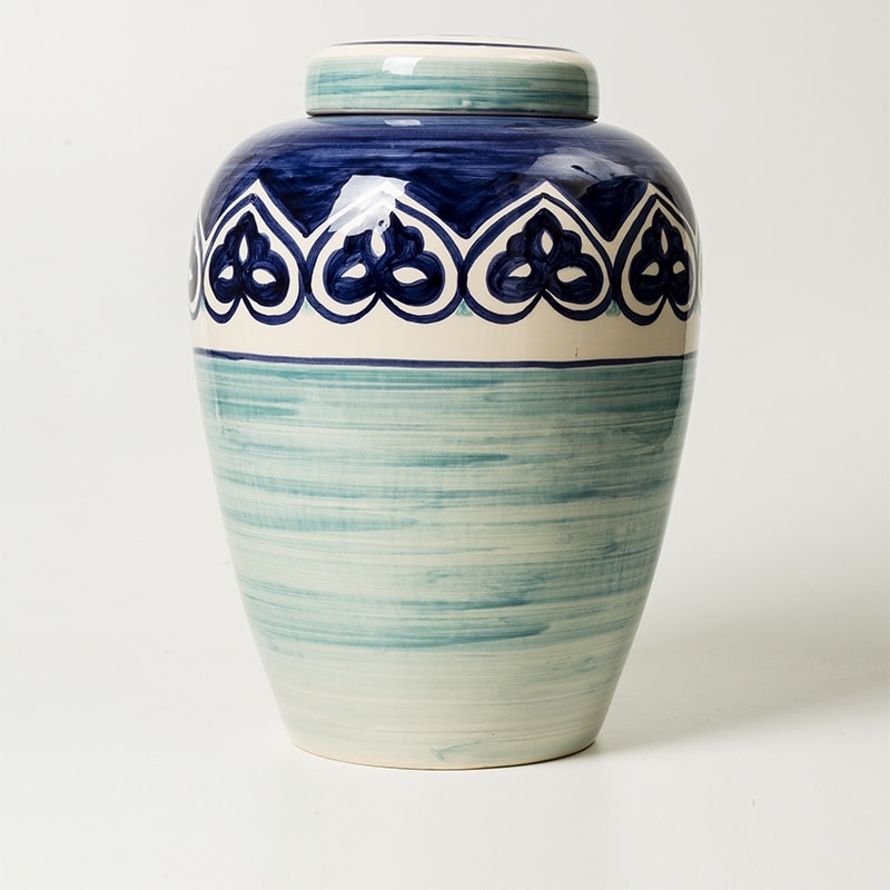 Pote Redondo Decorativo Grande Amalfitana