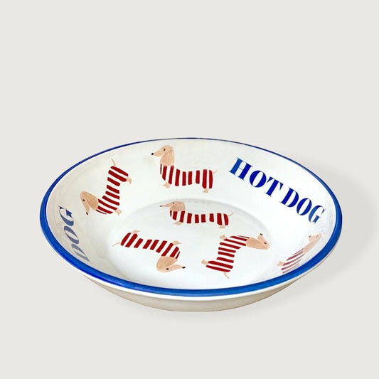 Tigela De Massa Redonda Grande Hot Dog